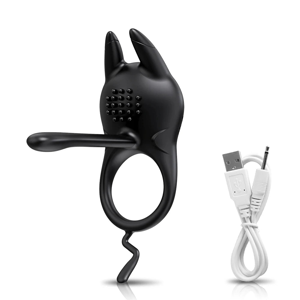 Vibrating Penis Ring for Men